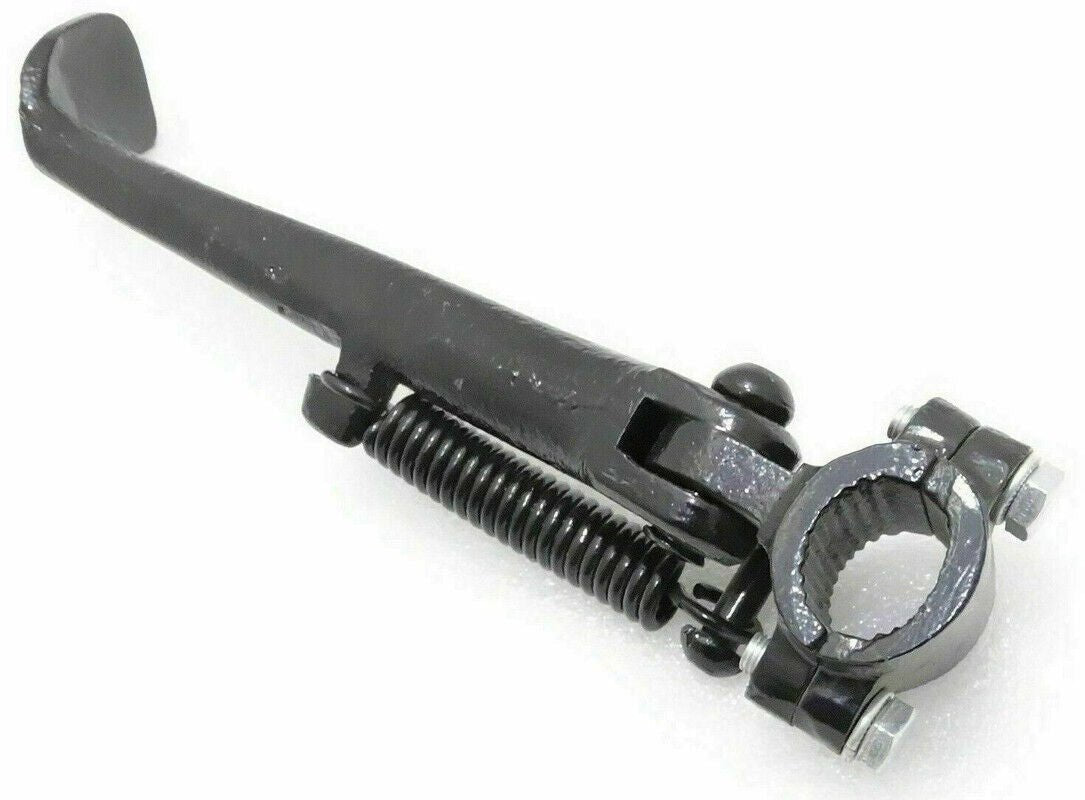 1 1/4 "UNIVERSAL BLACK SIDE STAND FOR BSA MATCHLESS TRIUMPH NORTON - aga