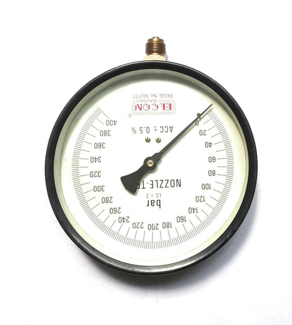 Pressure Gauge 400 Bar x 6 Diameter Inch Dry
