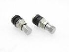 Tubeless Steel Tyre Valve Bolt With Dust Cap Pair Fits Royal Enfield