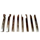 10mm HSS Lathe Pre Formed Tools Set 8 Pieces Square Shank agaexportworld