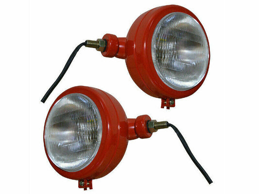Massey Ferguson Headlight Set Head Lamp Light Red 35 65 765 David Brown Tractor