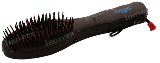 Acupressure Hair Brush - Vibrator Comb - Black