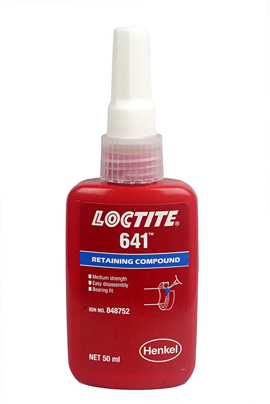 Loctite 641 Liquid Thread Sealant, 50 Ml Bottle