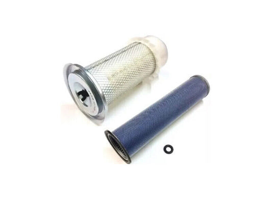 JCB PARTS - 3CX OUTER & INNER AIR FILTERS (TURBO) PART NO. 32/903601 & 32/202601