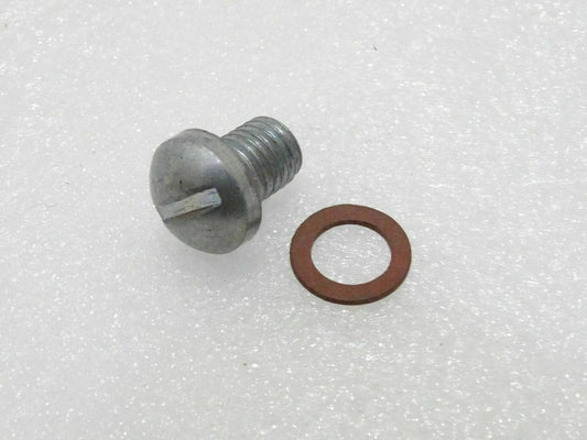 Chain Case Oil Level Plug And Washer Fits Royal Enfield