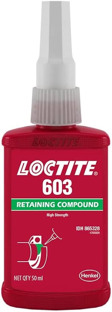 LOCTITE 603 ​​ALTA Resistencia y Baja Viscosidad Tolerante al Aceite 50ML
