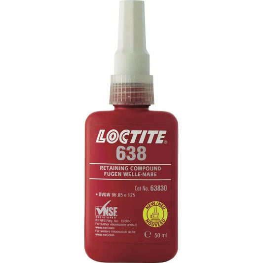 Loctite 638 Retaining Compound Metal Adhesive Retainer Glue
