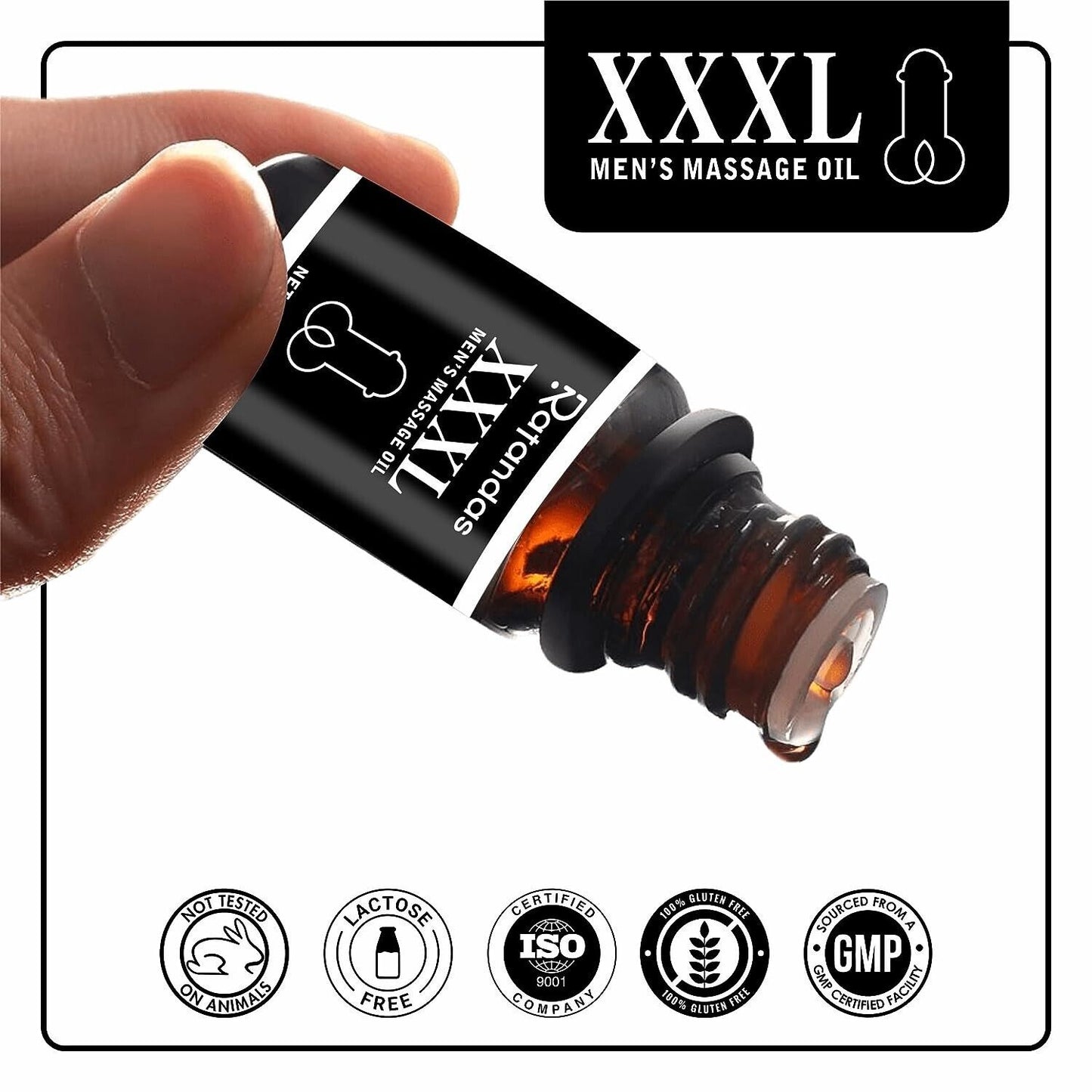 Ayurvedisches Lift-Up-Massageöl für Männer, reines und natürliches Öl – 30 ml